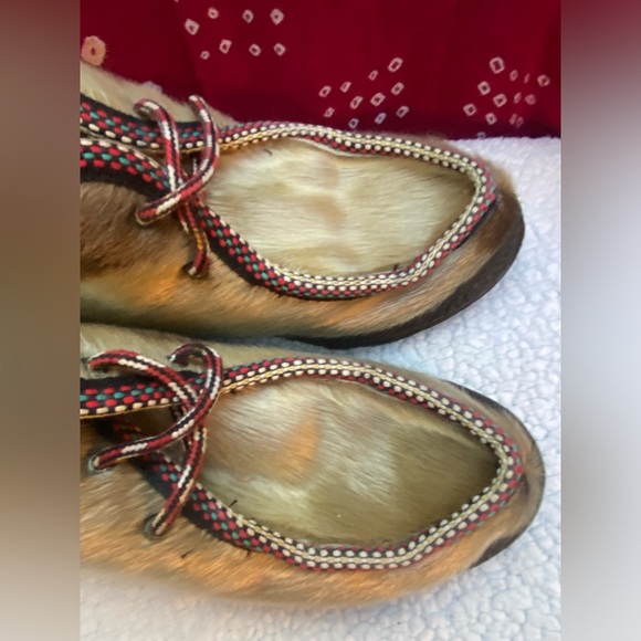 Vintage Fimbul Norway Sami Reindeer fur boots - Picture 8 of 8